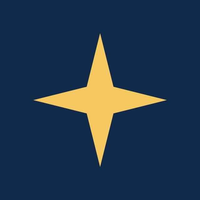 Illustrated logo mark for Northlight Expeditions, a fictional brand