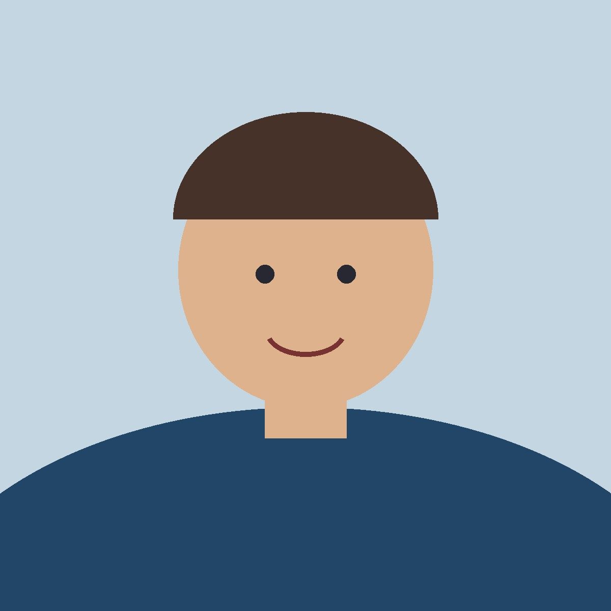 Illustrated portrait of Marlow Ashgrove, a fictional person