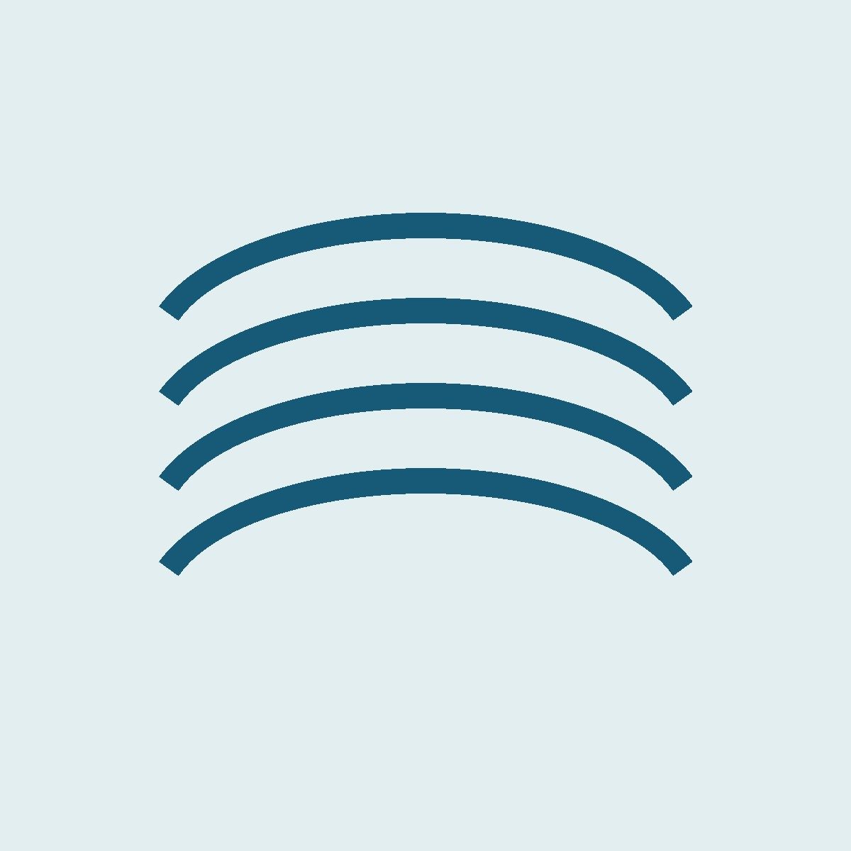 Illustrated logo mark for Tidewater Field Notes, a fictional brand