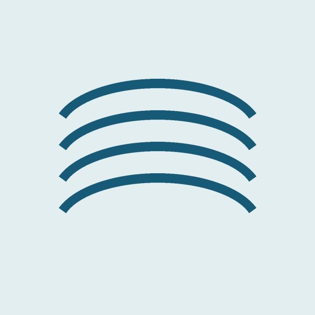 Illustrated logo mark for Tidewater Field Notes, a fictional brand