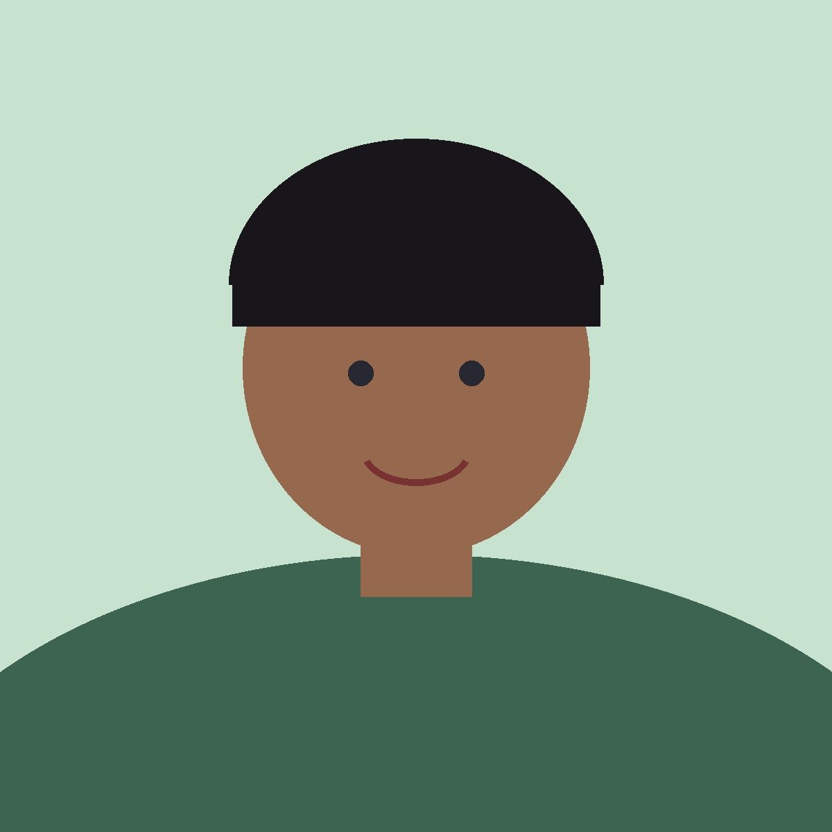 Illustrated portrait of Devika Rao, a fictional person